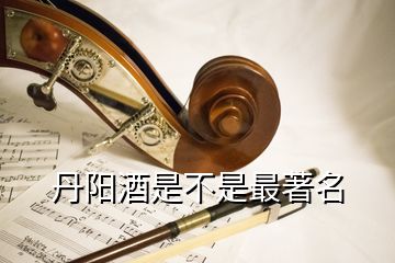 丹陽(yáng)酒是不是最著名