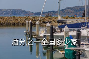 酒分之一全國(guó)多少家
