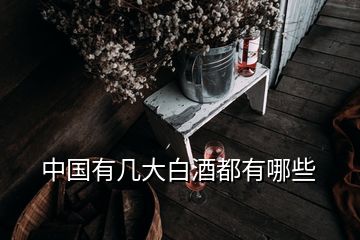 中國(guó)有幾大白酒都有哪些