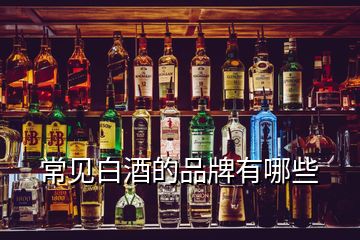 常見(jiàn)白酒的品牌有哪些