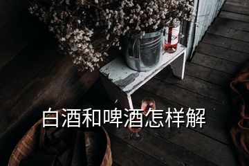 白酒和啤酒怎樣解
