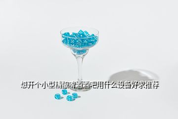 想開個(gè)小型精釀啤酒酒吧用什么設(shè)備好求推薦
