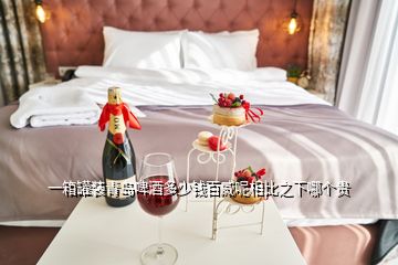 一箱罐裝青島啤酒多少錢百威呢相比之下哪個貴
