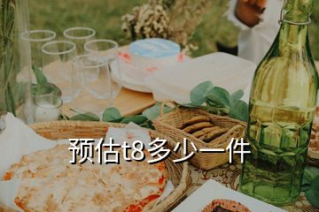 預估t8多少一件