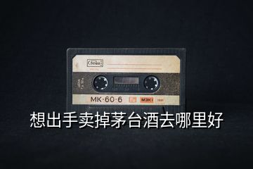 想出手賣(mài)掉茅臺(tái)酒去哪里好