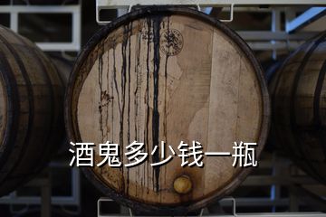 酒鬼多少錢(qián)一瓶