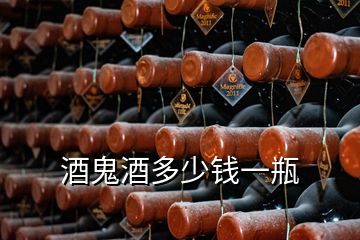 酒鬼酒多少錢(qián)一瓶