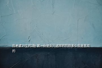 我老婆29生的2胎 第一臺(tái)是女兒這樣的罰款多少我是莒南的