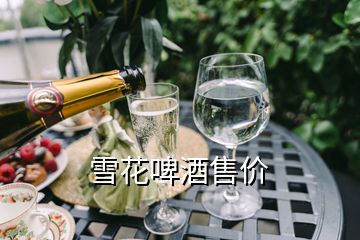 雪花啤酒售價
