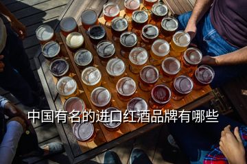 中國有名的進(jìn)口紅酒品牌有哪些