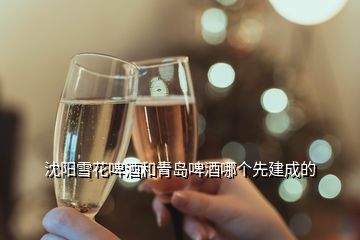 沈陽雪花啤酒和青島啤酒哪個(gè)先建成的