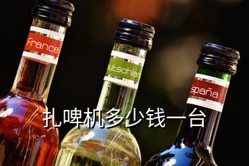 扎啤機(jī)多少錢一臺(tái)