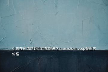 小弟在家偶然翻出兩瓶拿破侖courvoisier vsop有圖求價(jià)格