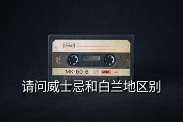 請(qǐng)問(wèn)威士忌和白蘭地區(qū)別