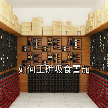如何正確吸食雪茄