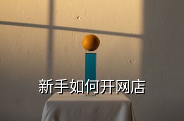 新手如何開網店