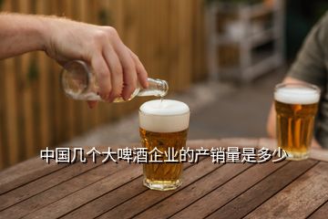 中國幾個大啤酒企業(yè)的產銷量是多少