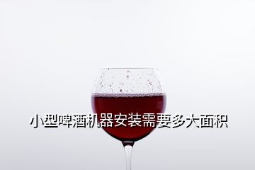 小型啤酒機器安裝需要多大面積