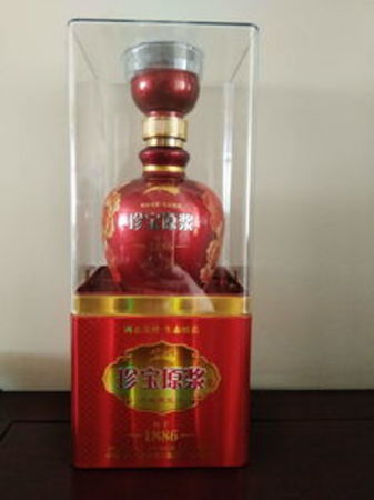 濟(jì)寧紅花瓷心酒價(jià)格圖片(濟(jì)寧心心酒紅花瓷多少錢)